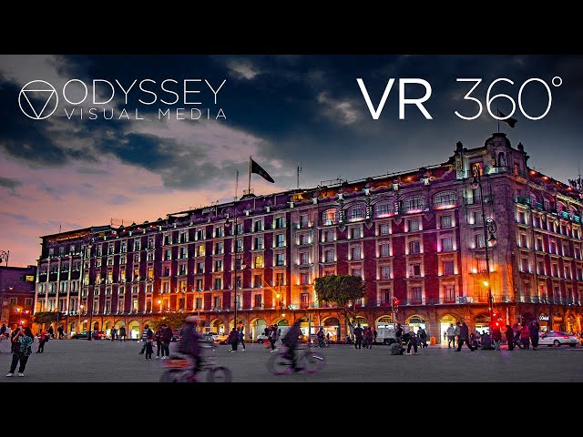 Zócalo Virtual Tour | Mexico City VR Travel Experience 360° 8K