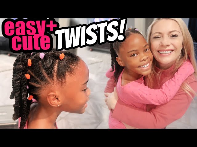 KIDS PROTECTIVE TWISTS FOR NATURAL HAIR 4a 4b 4c I TIPS FOR FOSTER AND ADOPTIVE PARENTS-Christy Gior