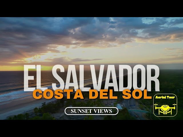 Stunning Costa del Sol Sunset Views: 4K Aerial Drone Footage