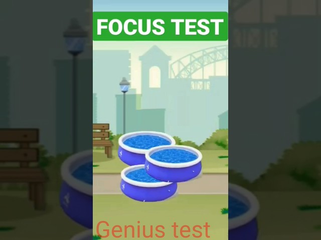 Focus test l #short #puzzle #focustest #mindgame #Genious test #2024.