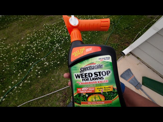 SPECTRACIDE WEED STOP 🌼 LAWN REHAB 🍀