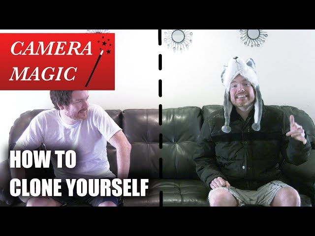 How To Clone Or Duplicate Yourself Without A Green Screen | Video Camera Tricks