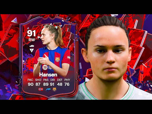 91 Trailblazers Hansen Player Review - EA FC 24