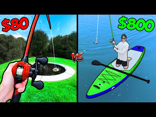 $80 vs $800 Budget Fishing Challenge
