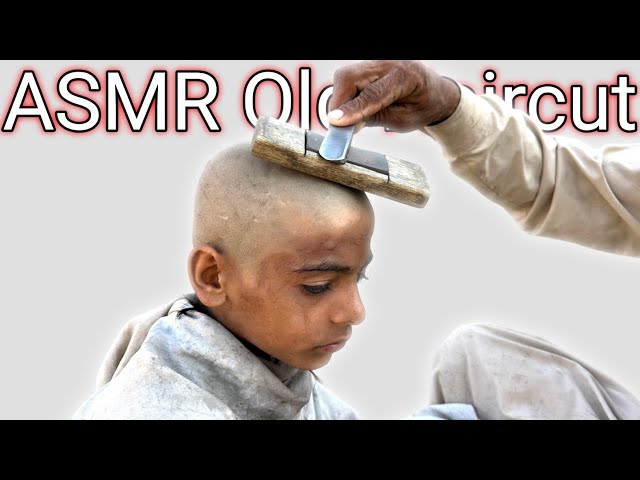 ASMR Fast hair Cutting With Barber Old [part 3]