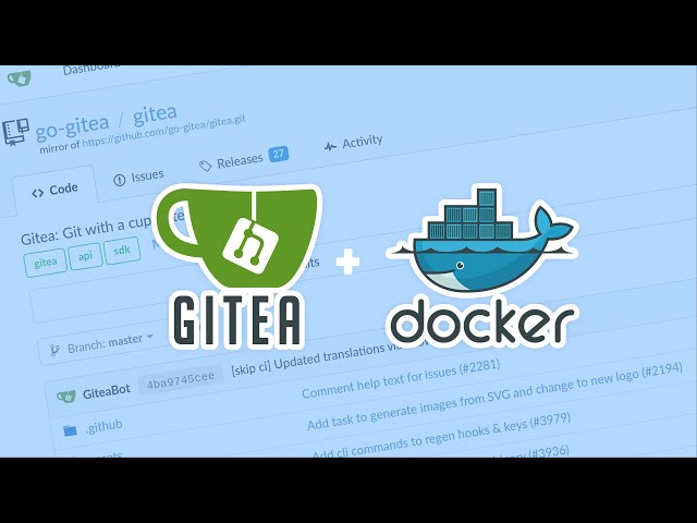 Gitea: Code Hosting and Versioning on Docker