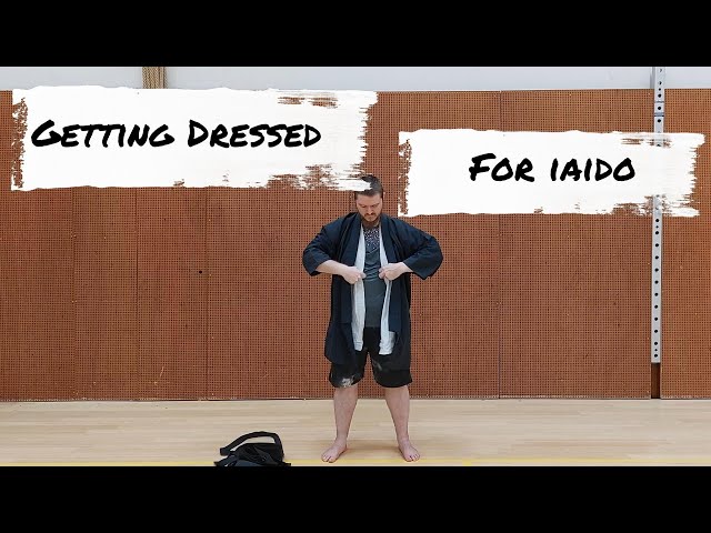 iaido: Getting dressed for training