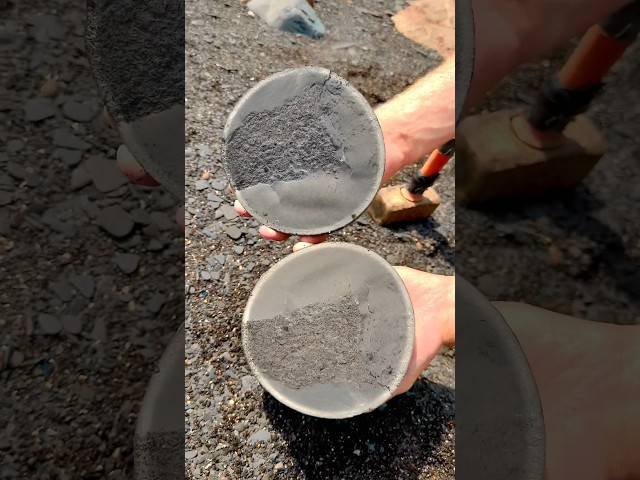 Breaking Open ROUND ROCKS For 180 MILLION Year Old Fossils! 🤯🐚🦑🔨