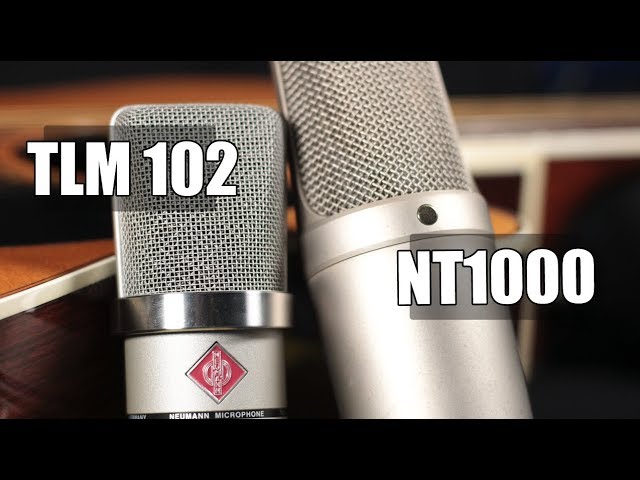 Rode NT1000 vs Neumann TLM 102 (acoustic guitar) (pt.1)