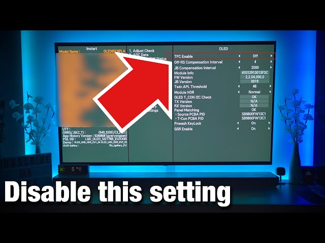 How to Disable TPC on LG OLED (LG C9/CX/C1)