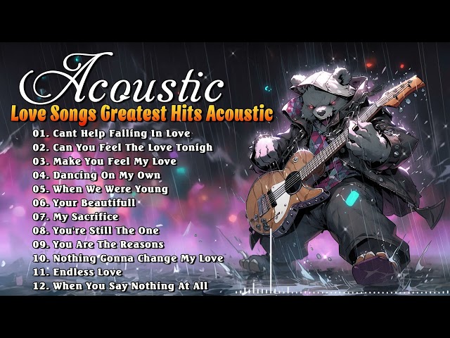 💥🎧ACOUSTIC SONGS - ACOUSTIC MUSIC 2023 TOP HITS - TIME FOR MUSIC_01