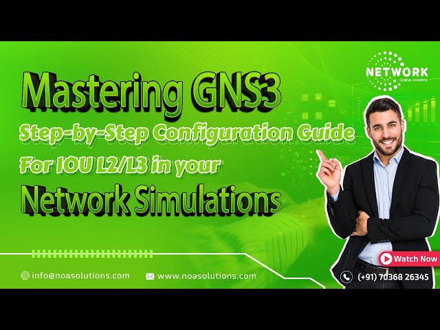 "Mastering GNS3: Step-by-Step Configuration Guide for IOU L2/L3 in Your Network Simulations"