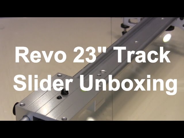 Revo 23 Inch Track Slider Unboxing and Overview