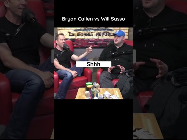 Will Sasso Shushing Bryan Callen | Hilarious TFATK clip