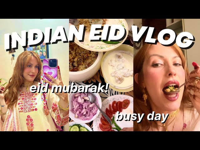 Celebrating Eid in India as an American! India Vlog | Eid Vlog | Daily Vlog