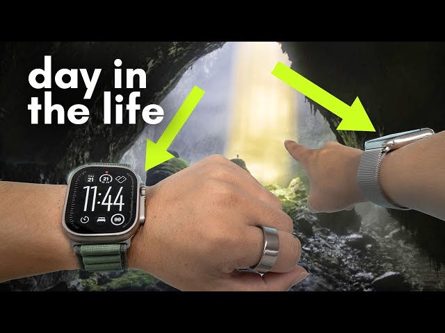 I used Apple Watch Ultra 1 and 7 for a week - Battery review