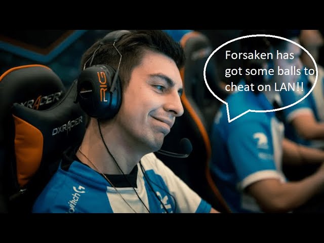 Shroud : Forsaken has balls to cheat on LAN. (With Subtitles)