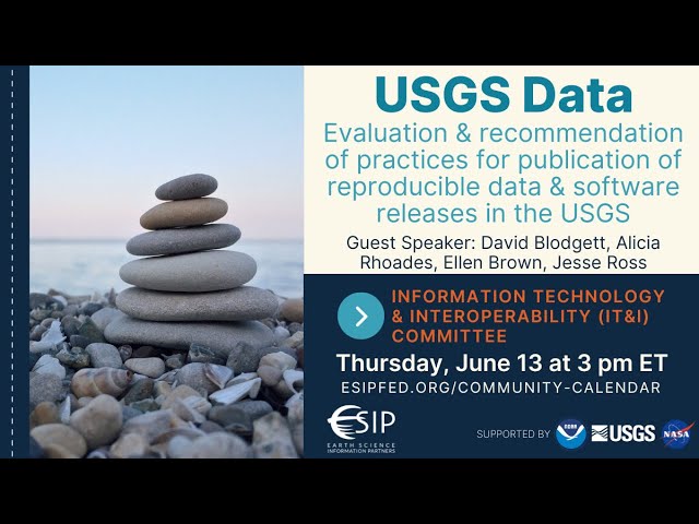 IT&I: Evaluation & recommendation of pub practices for USGS reproducible data & software releases