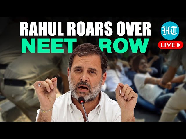 Live | Rahul Gandhi's Explosive Press Conference On NEET 2024 Row | Modi | Congress