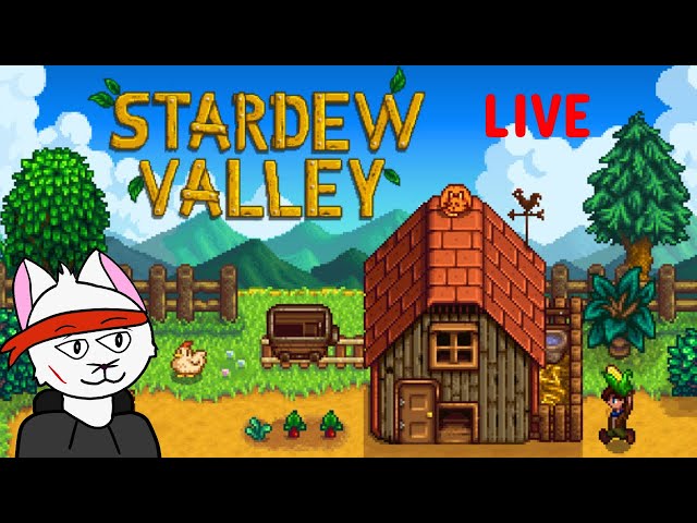 Playing a new Stardew Valley save! | ItsSkitty15 Live