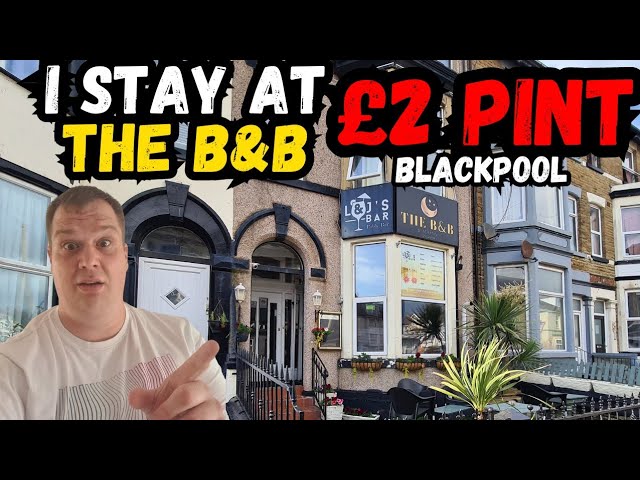 I Stay At The Home Of The £2 Pint - Deluxe Room The B&B Blackpool