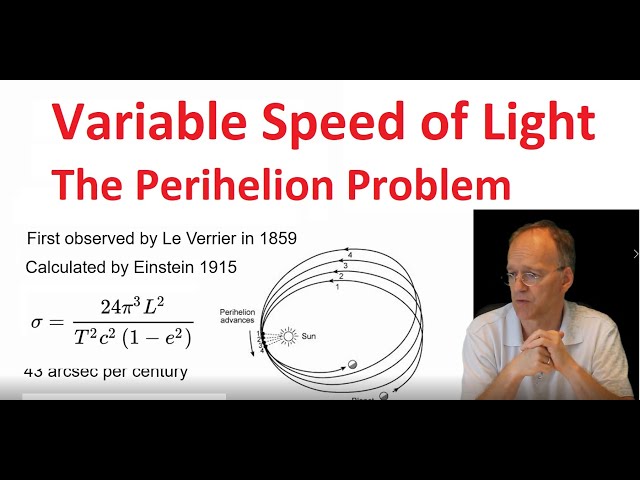 Perihelion of Mercury - What is the Best Version of Variable Speed of Light?