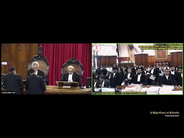 04 July 2024 | Court Room No.1| Live Streaming of the Court proceedings.