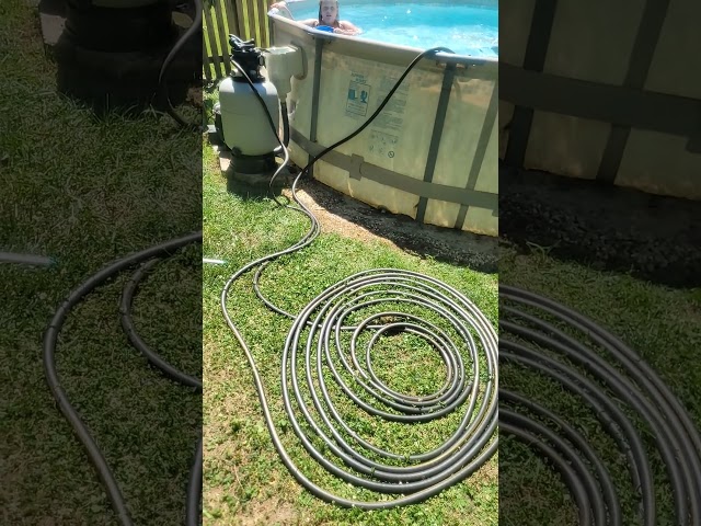 redneck pool heater +10Degrees