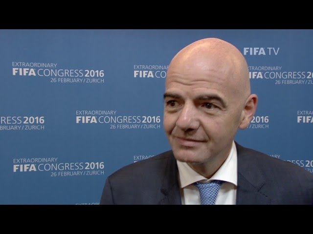 GIANNI INFANTINO - FIFA Presidential Candidate