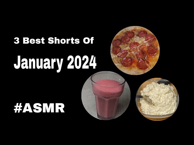3 Best Shorts Of January 2024 #asmrfood #asmrcooking