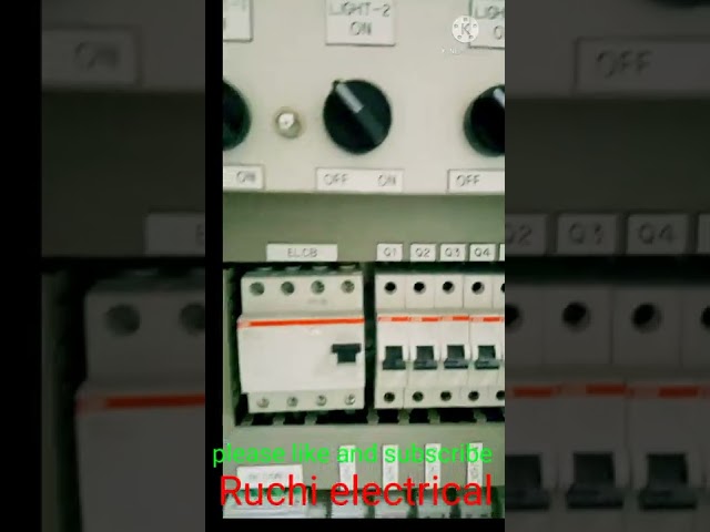 @ruchi electrical shorts video || 
the panel station