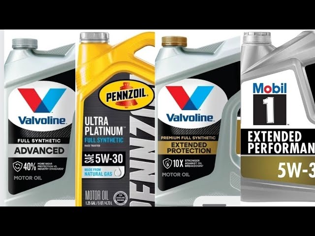 Pennzoil Ultra Platinum Vs Valvoline Extended Protection Vs Valvoline Advanced vs Mobil 1 EP