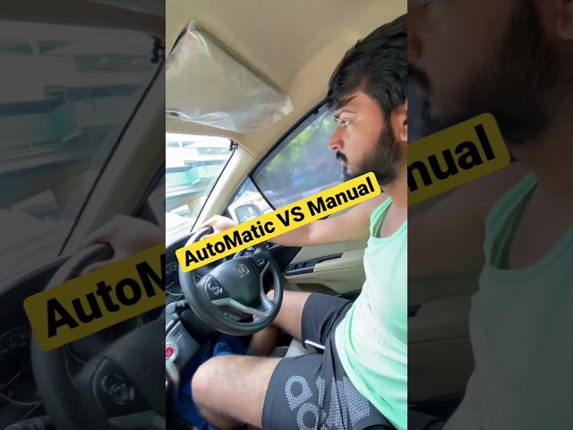 Automatic VS Manual Car Difference #shorts