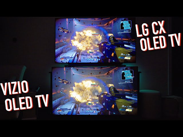 Best OLED TV for Gaming? | Vizio OLED vs LG CX 4K HDR Gaming Comparison