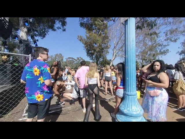 [5.7k 3D VR180 Video] How to celebrate a Fun & Happy SD Pride Parade with ElaztikaVR #1 SD, CA. 2019