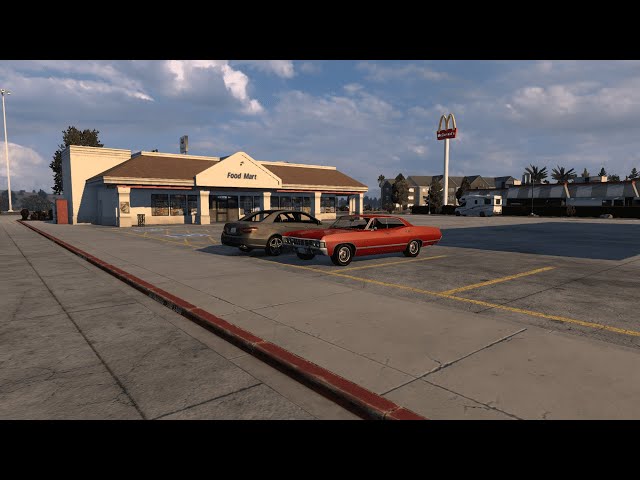 1968 Chevy Impala - Classic Car Pack Mod - American Truck Simulator [1.49]