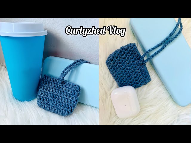 AirPods Pro Case Bag/ Pouch Crochet #crochet #airpods #tutorial