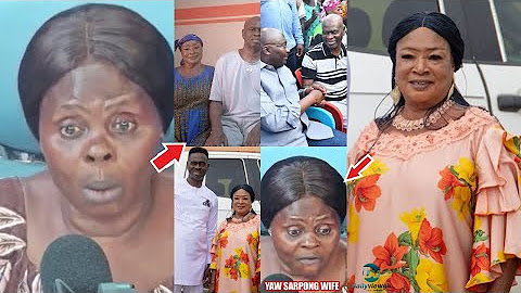 Yaw Sarpong's Wife Goes To Auntie Naa