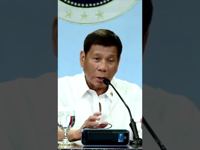 16th President of the Philippines Rodrigo Duterte - Statements on West Philippine Sea