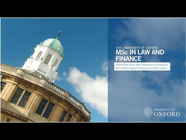 MLF Alumni talk about their experience of studying at Oxford and their careers