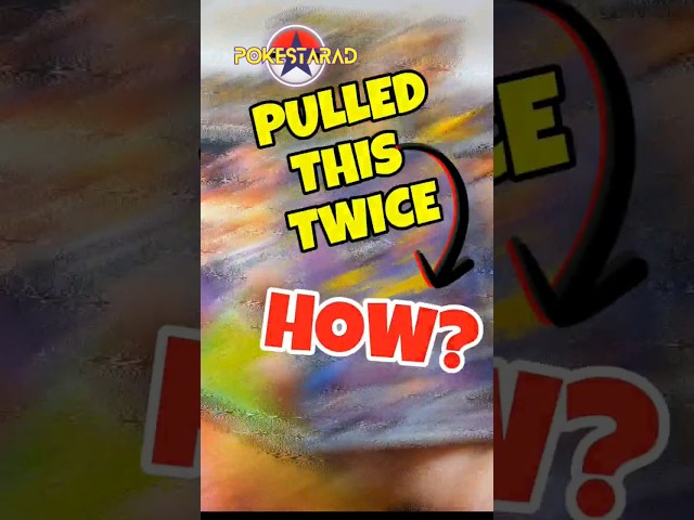 How Have We Pulled THIS Pokemon Card Twice? ✌️ #pokemon #pokemontcg #shorts