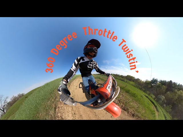 360 Degree Dirt bike Ride