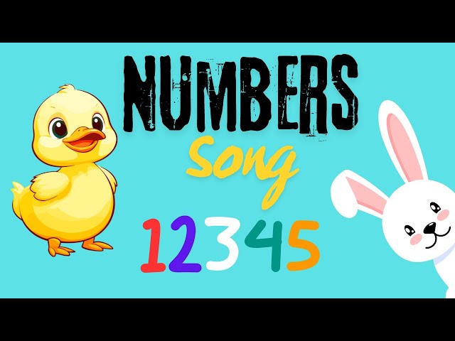 Numbers Song | Number Rhymes | Learn to count from 1 to 10 | Kids Song