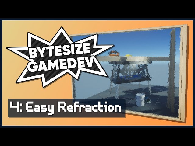Quick Refraction in Shader Graph | Bytesize Gamedev