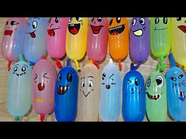 BALÕES ASMR Slime! Fazendo Slime com Balões Engraçados - Vídeo Satisfatório de Slime e Balão 😅😅😅😬🤭
