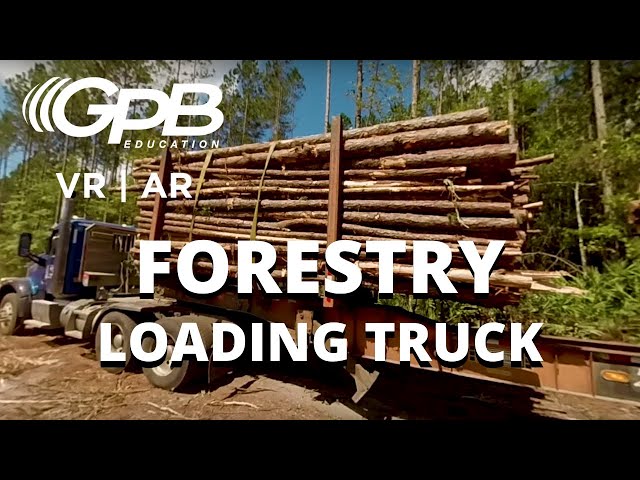 Driving a Loading Truck | Forestry VR 360