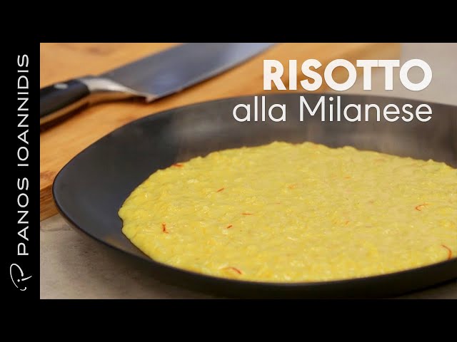 Risotto alla Milanese - Ριζότο Μιλανέζε | Master Class By Chef Panos Ioannidis