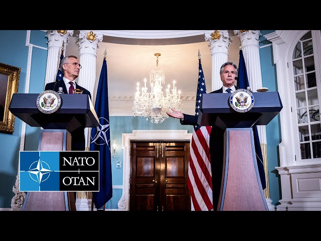 NATO Secretary General with 🇺🇸 US Secretary of State Antony J. Blinken, 18 JUN 2024