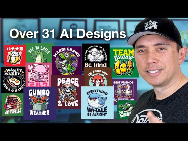 T-Shirt Designs with AI in 2024 + 6 Tips & Tricks I Learned Along the Way