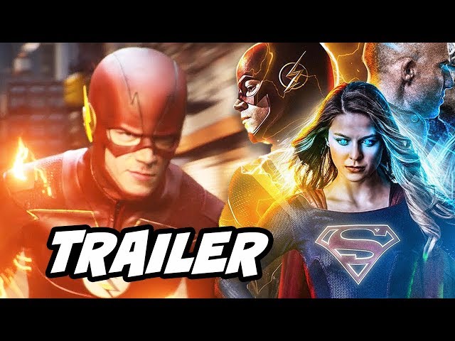 The Flash Season 3 Supergirl Season 2 Arrow Crossover Trailer Breakdown